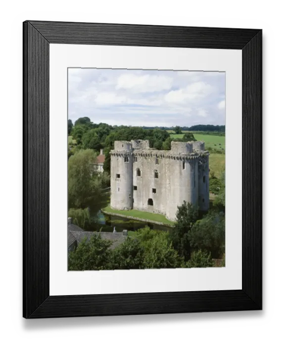 Framed Print : Nunney Castle, Somerset K021175