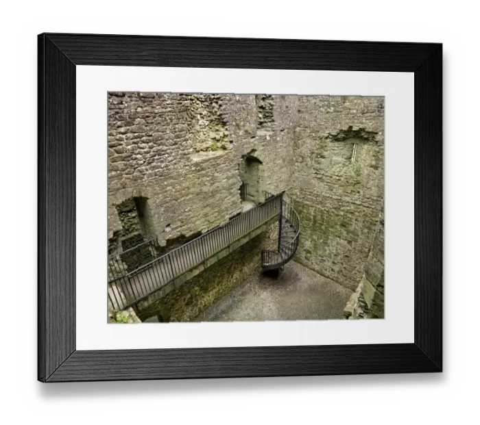 Framed Print : Lydford Castle, Devon N090121