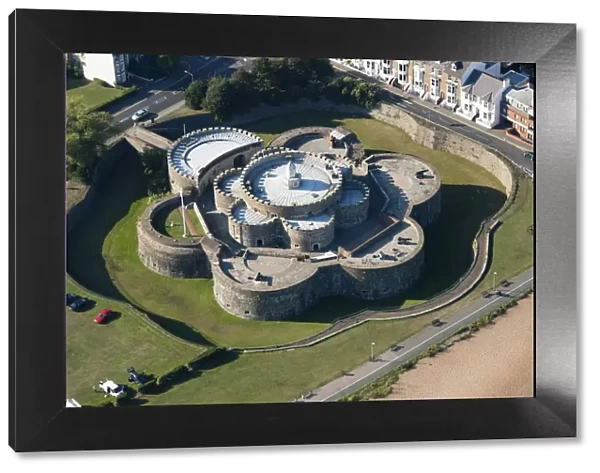 Aerial view of Deal Castle N110364
