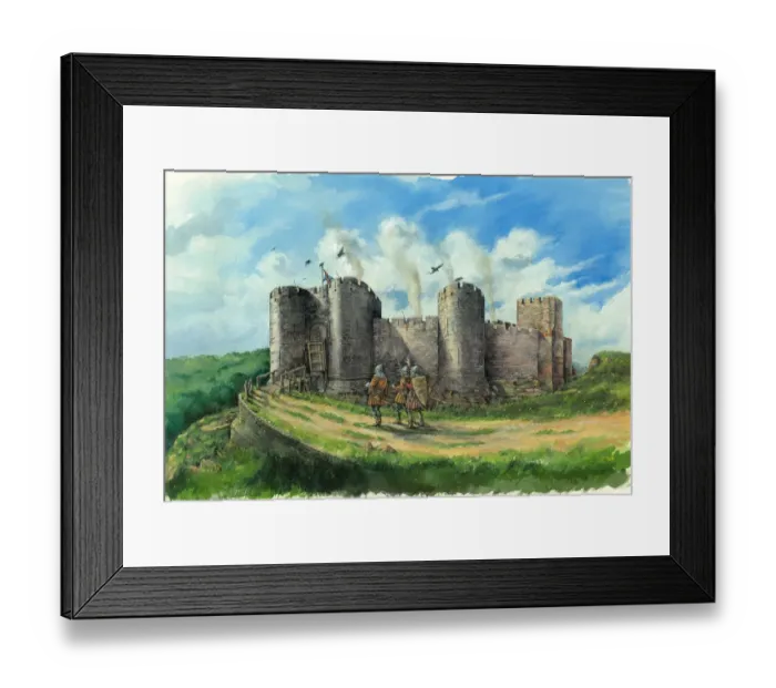 Framed Print : Alton Castle IC183_001