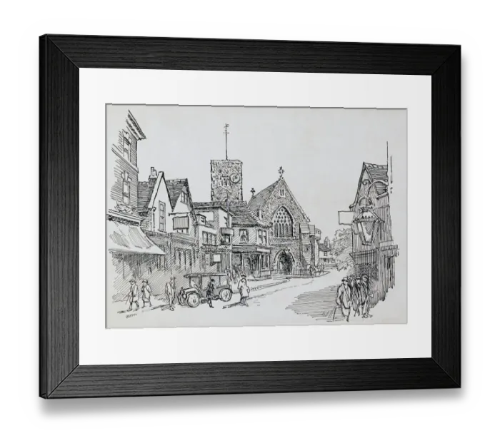 Framed Print : Dartford High Street CGH01_01_0628 Framed Print : Dartford High Street CGH01_01_0628