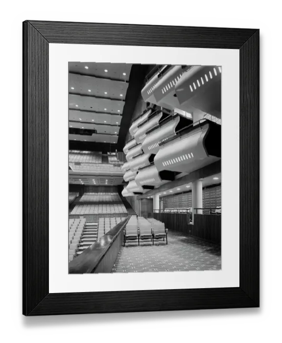 Framed Print : Auditorium, Royal Festival Hall HKR01_04_482