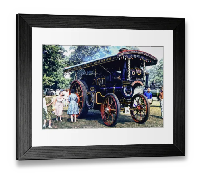 Framed Print : Traction Engine BAR03_01_030