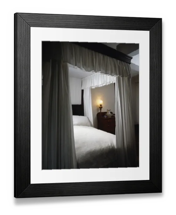 Framed Print : Boscobel House, White Room J890196 Framed Print : Boscobel House, White Room J890196