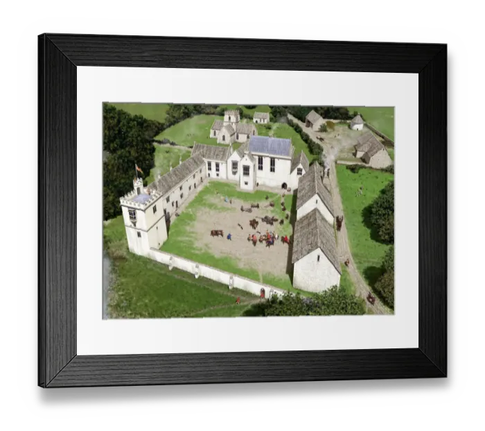Framed Print : Minster Lovell IC066_002