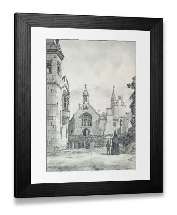 Framed Print : St Johns Hospital, Alton ME001140
