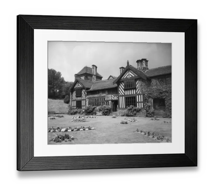 Framed Print : Shibden Hall WSA01_01_00250 Framed Print : Shibden Hall WSA01_01_00250