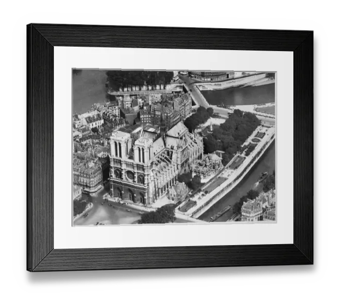 Framed Print : Notre Dame XAWF07001