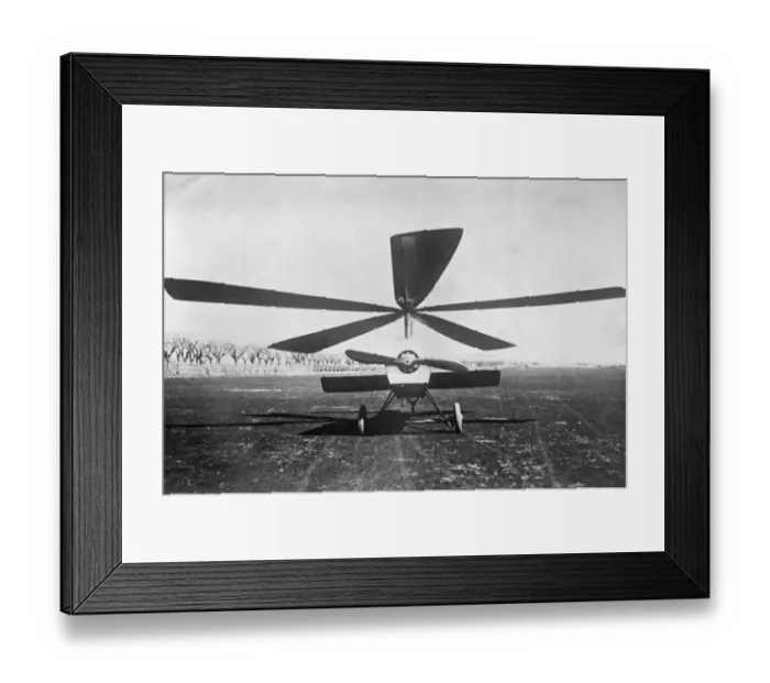 Framed Print : Autogyro AFL03_aerofilms_b1370
