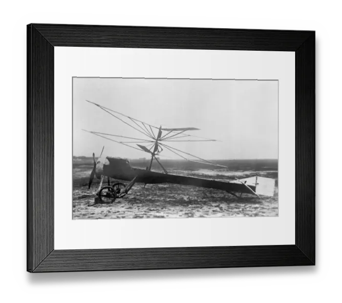 Framed Print : Autogyro AFL03_aerofilms_b1371