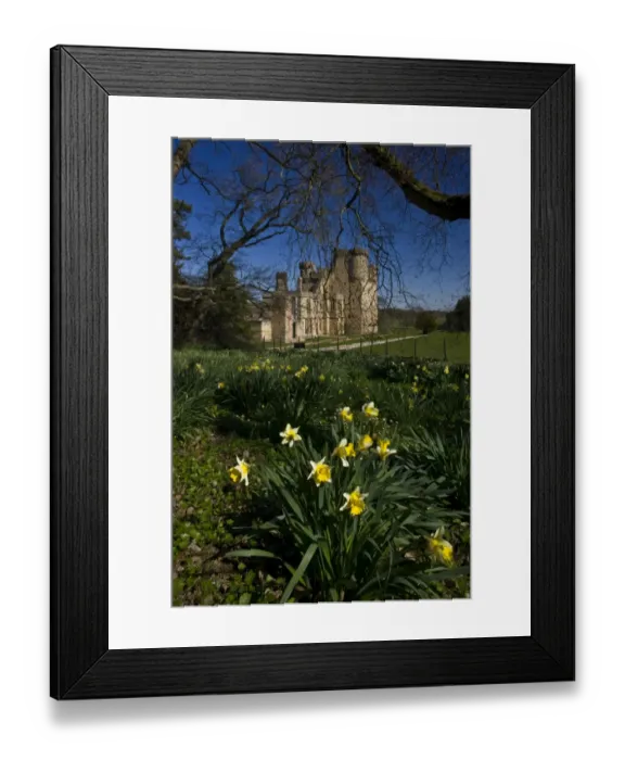 Framed Print : Belsay Castle N090297 Framed Print : Belsay Castle N090297