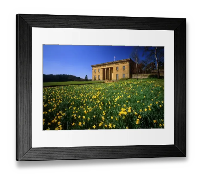 Framed Print : Belsay Hall N090305 Framed Print : Belsay Hall N090305