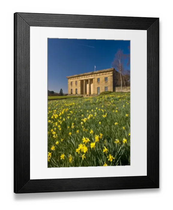Framed Print : Belsay Hall N090307