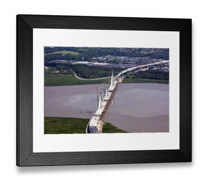 Framed Print : Mersey Gateway Bridge 33146_037 Framed Print : Mersey Gateway Bridge 33146_037