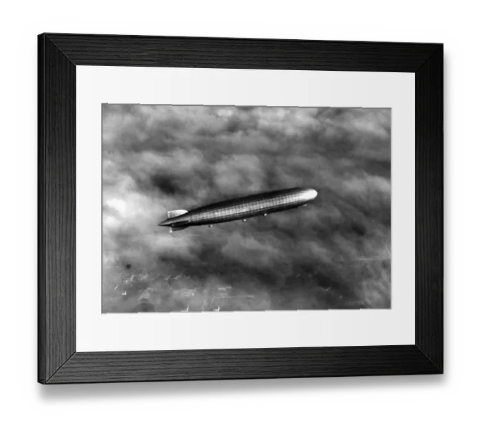 Framed Print : Graf Zeppelin AFL03_aerofilms_f290