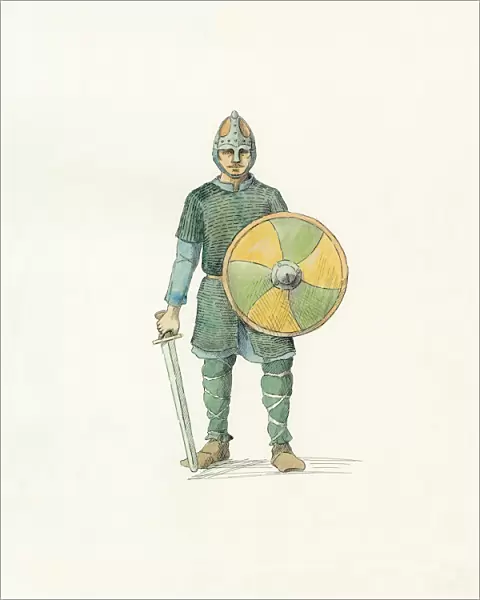 Saxon fyrdman c. 1066 IC008  /  038