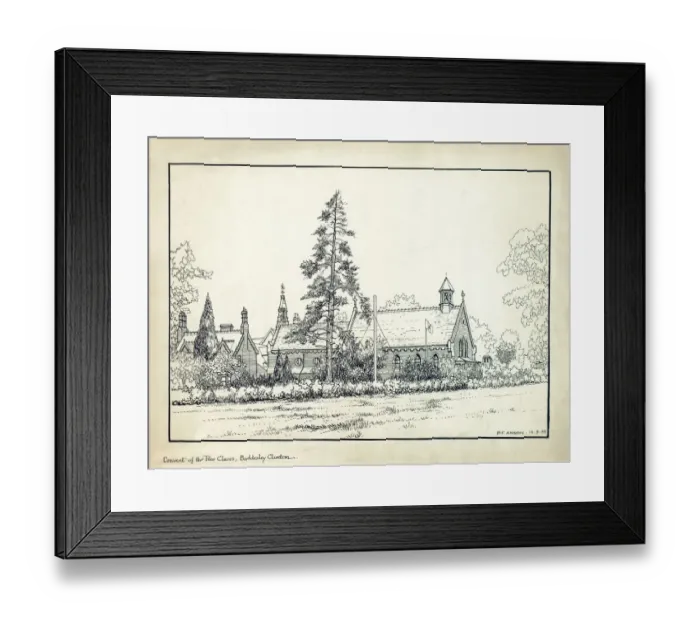 Framed Print : Poor Clares Convent, Baddesley Clinton ME001158 Framed Print : Poor Clares Convent, Baddesley Clinton ME001158