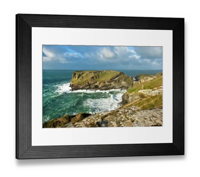 Framed Print : Tintagel Castle N061053