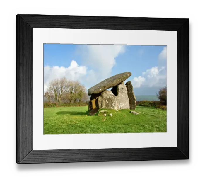Framed Print : Trethevy Quoit N061057