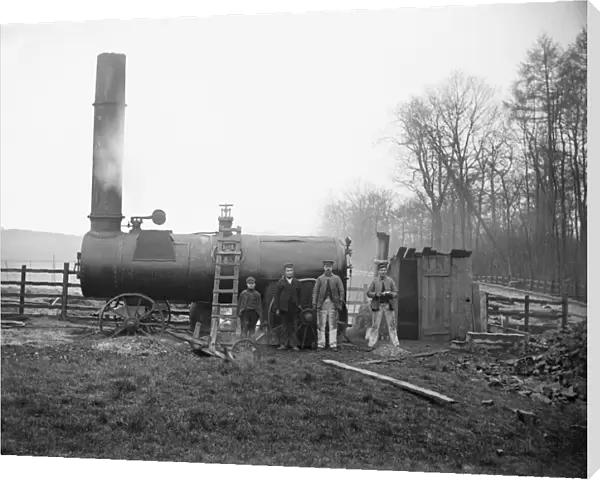 Steam power, Charwelton, Northamptonshire a97_05431