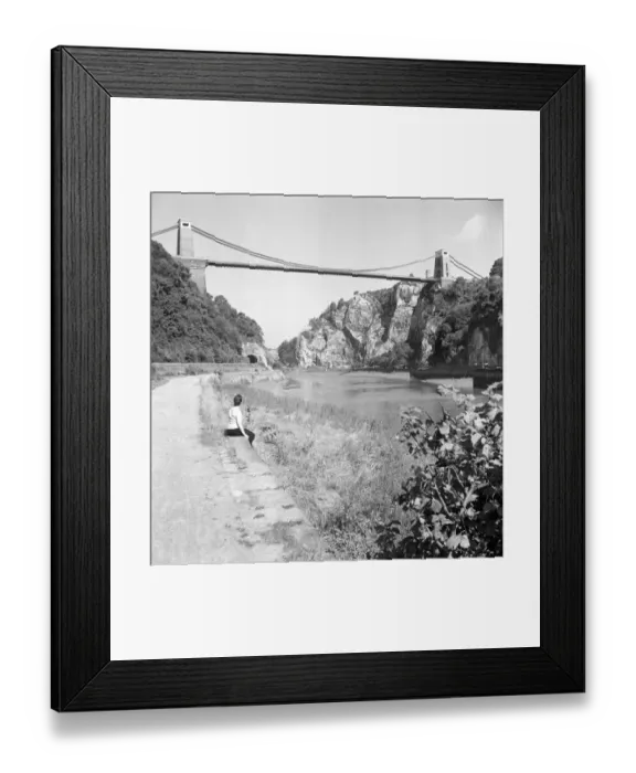 Framed Print : Clifton Suspension Bridge a98_04333 Framed Print : Clifton Suspension Bridge a98_04333