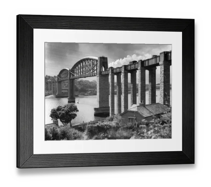 Framed Print : Royal Albert Bridge a98_05393