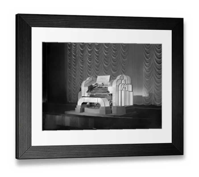 Framed Print : Cinema organ BB87_02757