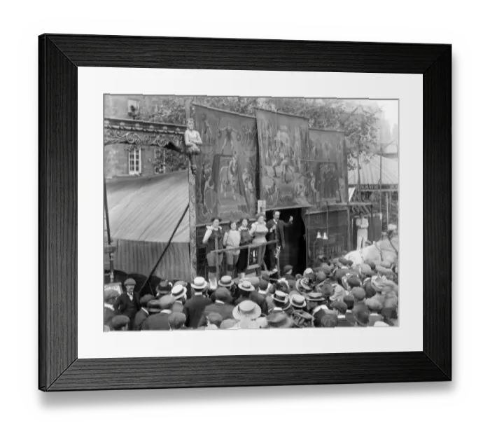 Framed Print : Wrestlers CC49_00511