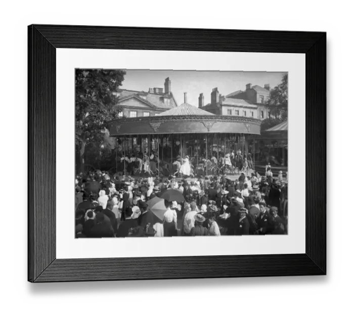 Framed Print : Carousel ride CC49_00528