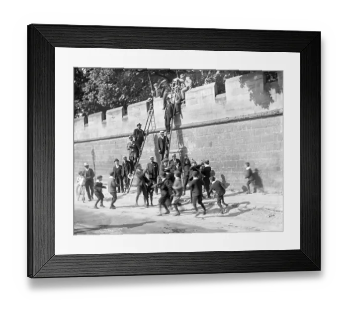 Framed Print : Beating the Bounds CC72_02365