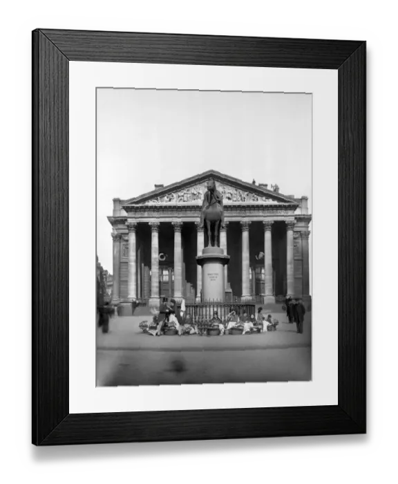 Framed Print : Flower sellers CC97_00872