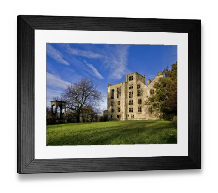 Framed Print : Hardwick Old Hall N090333