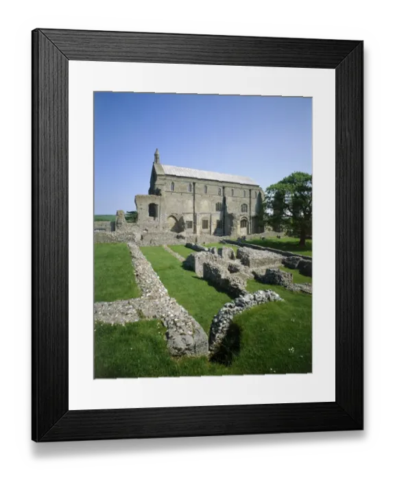 Framed Print : Binham Priory J850414 Framed Print : Binham Priory J850414