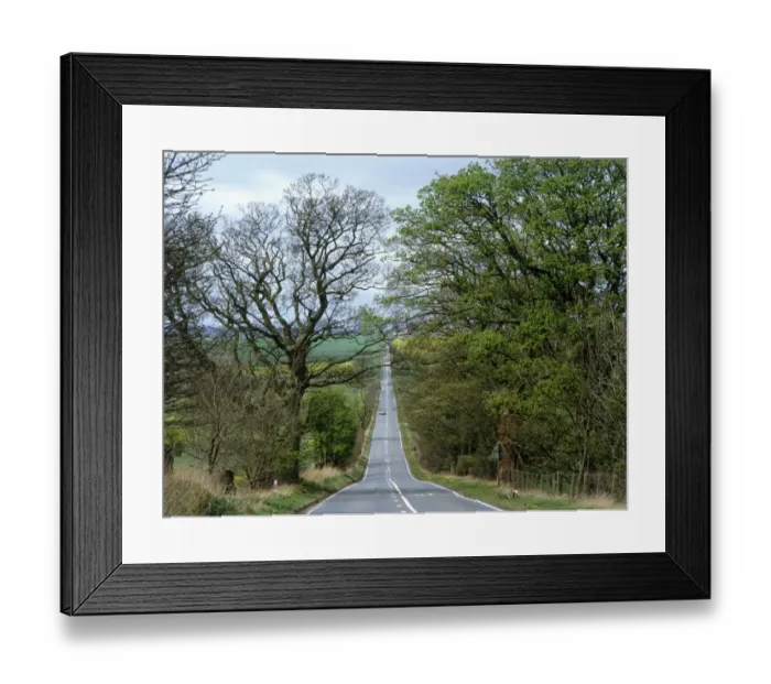 Framed Print : Roman road K060463