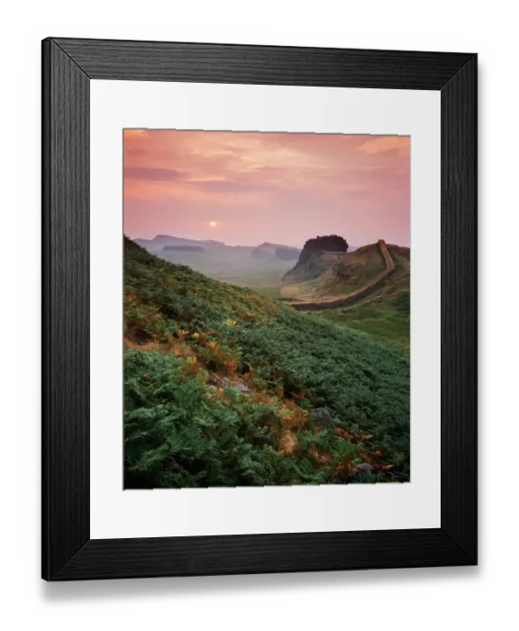 Framed Print : Hadrians Wall J060249