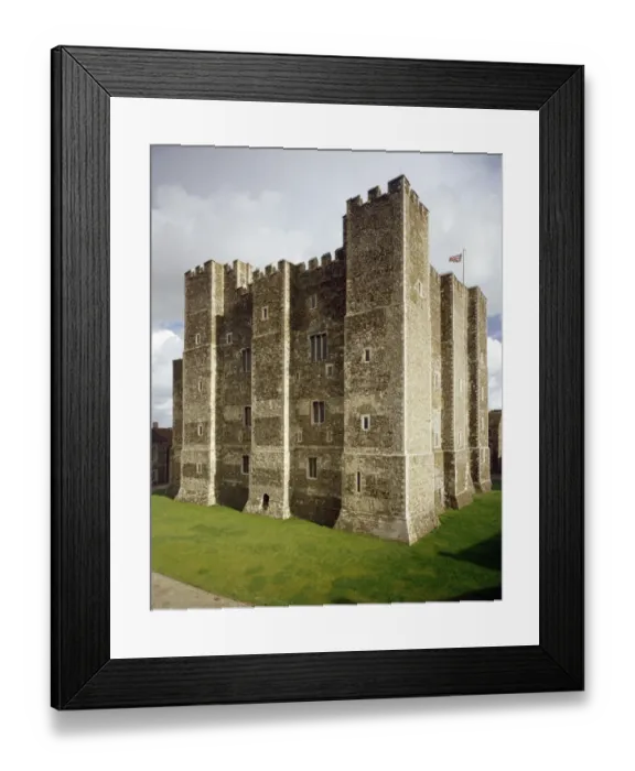 Framed Print : Dover Castle Keep J840157