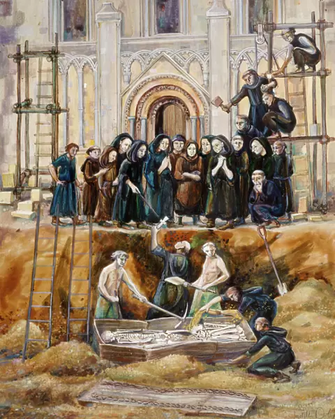 Exhumation of Arthur and Guinivere J920413