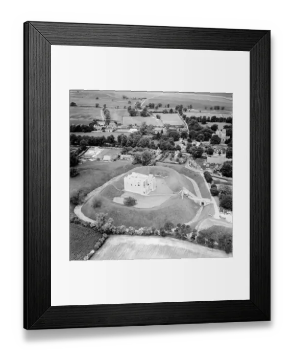 Framed Print : Castle Rising Castle AFL03_aerofilms_c15096