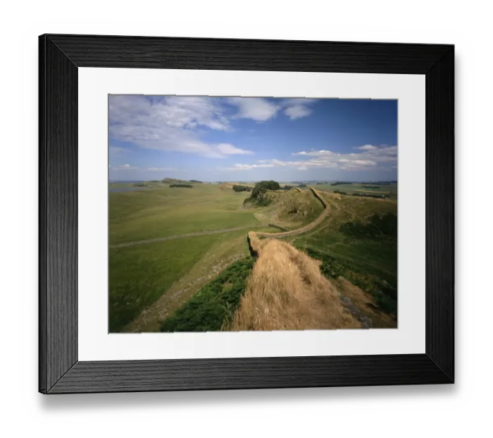 Framed Print : Hadrians Wall J060260 Framed Print : Hadrians Wall J060260