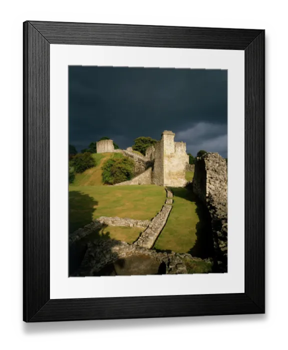 Framed Print : Pickering Castle J910166