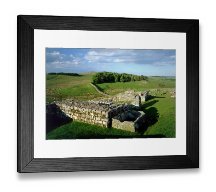 Framed Print : Hadrians Wall: Housesteads Fort K060328 Framed Print : Hadrians Wall: Housesteads Fort K060328