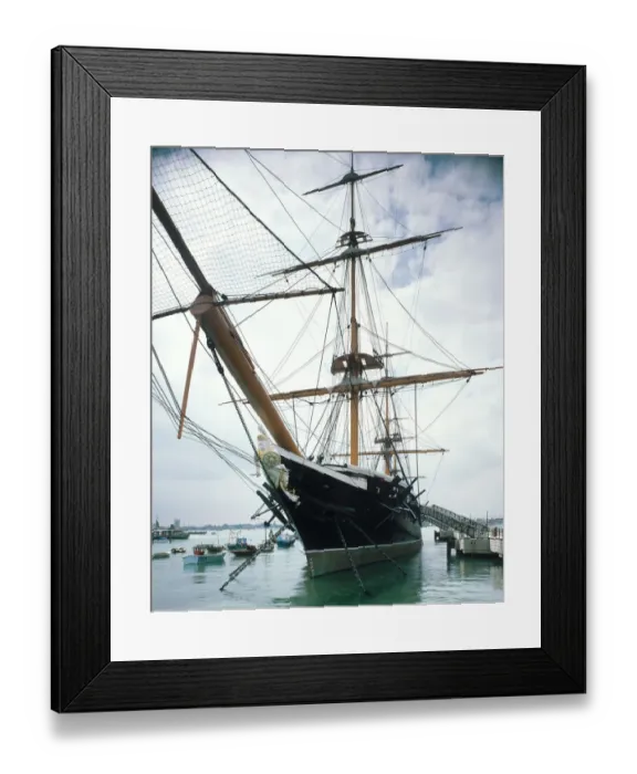 Framed Print : HMS Warrior J870325 Framed Print : HMS Warrior J870325