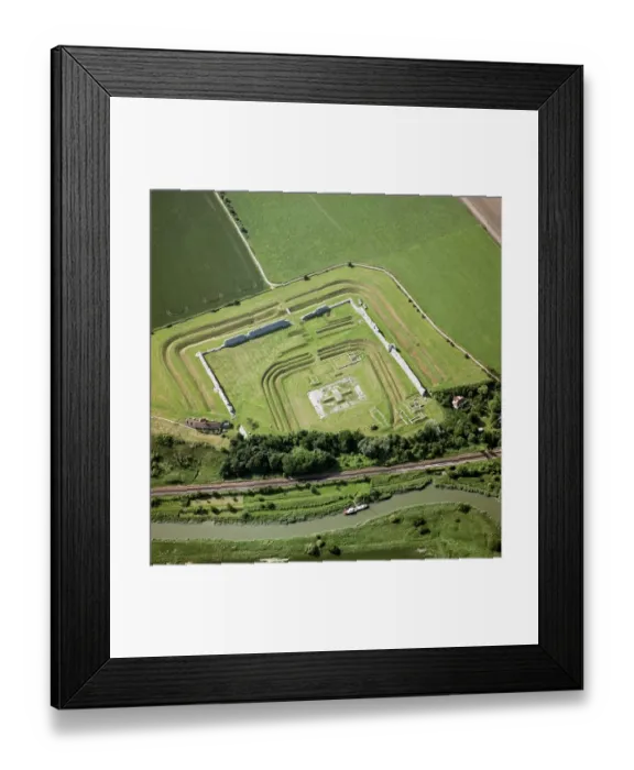 Framed Print : Richborough Roman Fort N070696 Framed Print : Richborough Roman Fort N070696