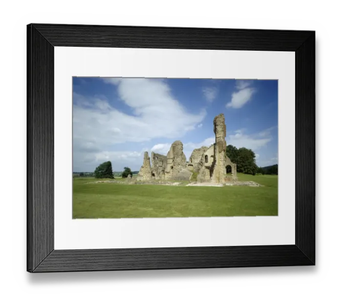 Framed Print : Sherborne Old Castle K000842
