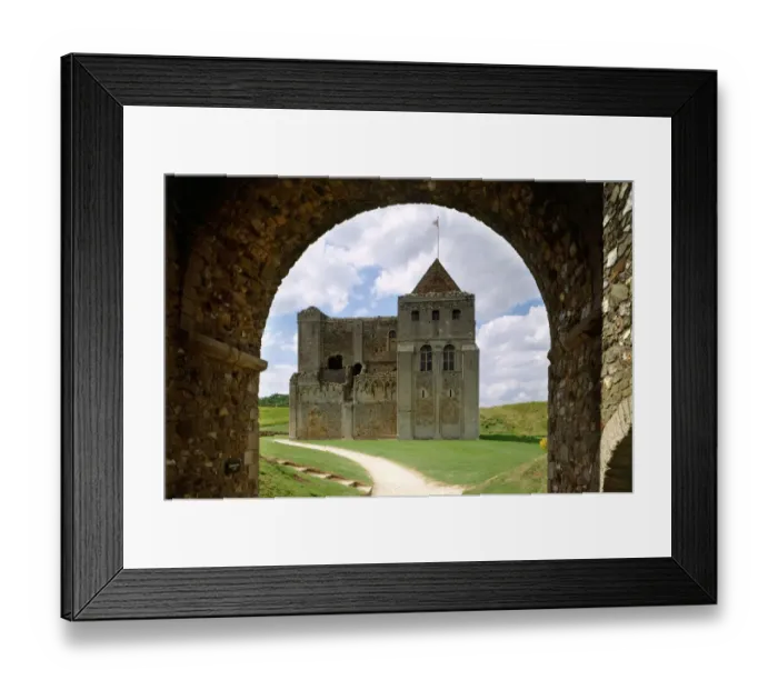 Framed Print : Castle Rising Castle K971512