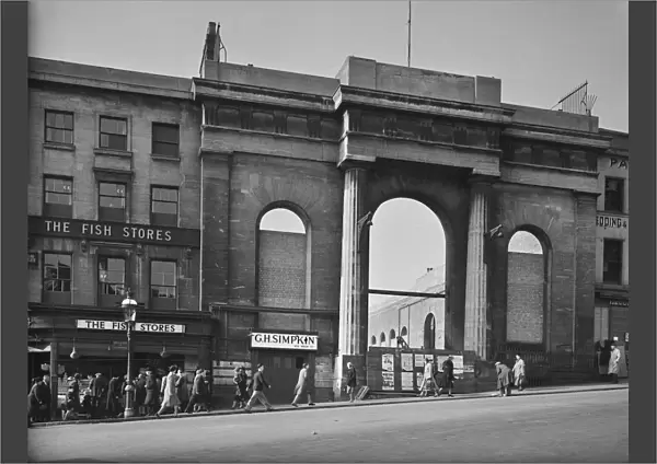 Market Hall, Birmingham, 1941 a42  /  00726