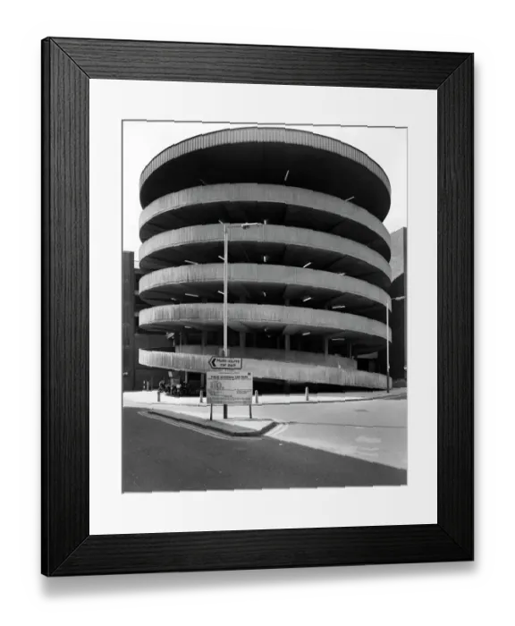 Framed Print : Multi-Storey Car Park, Romford DD002621