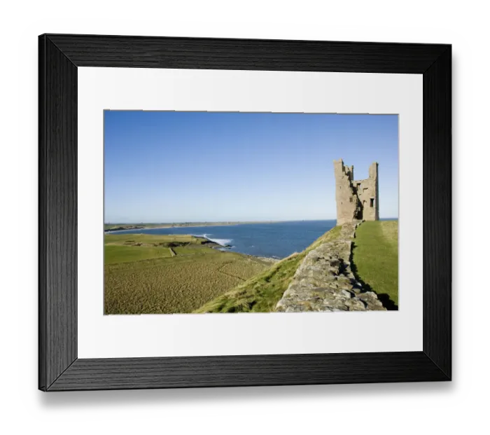 Framed Print : Dunstanburgh Castle N060871