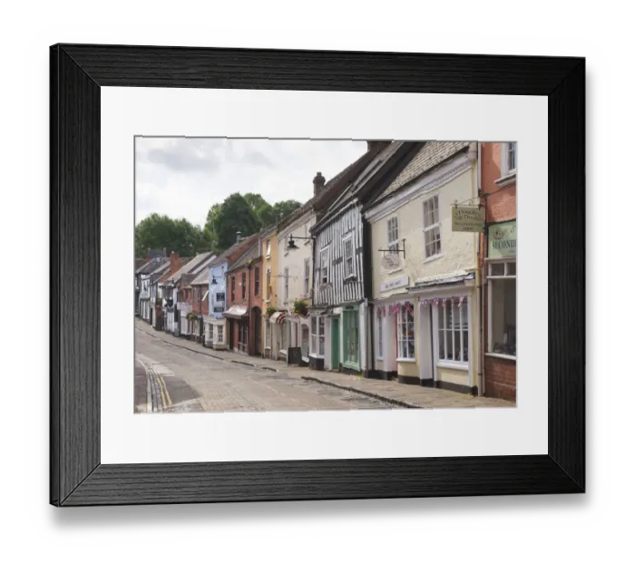 Framed Print : High Street, Droitwich DP181546