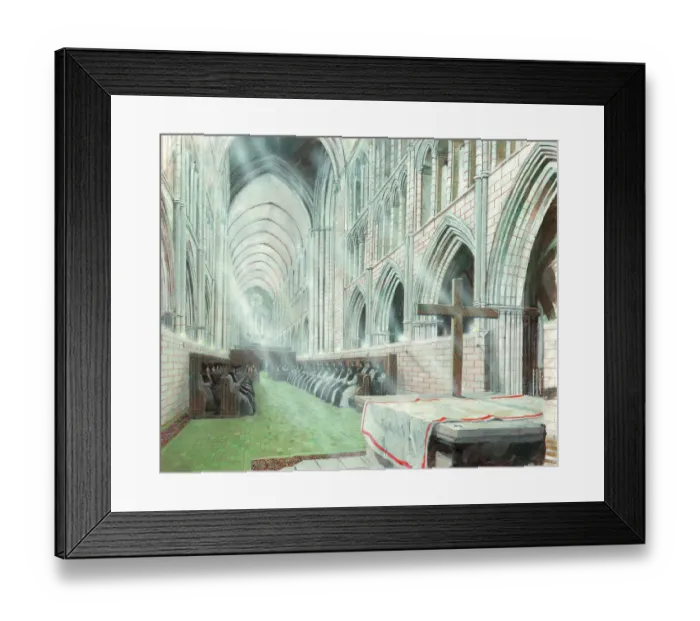 Framed Print : Waverley Abbey N900002